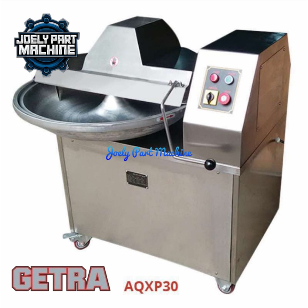 Mesin Pengaduk/Penggiling Adonan Bakso Bowl Cutter AQXP30 GETRA