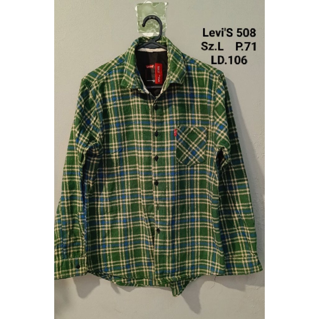 Kemeja Flanel Levi'S & Topman Pria