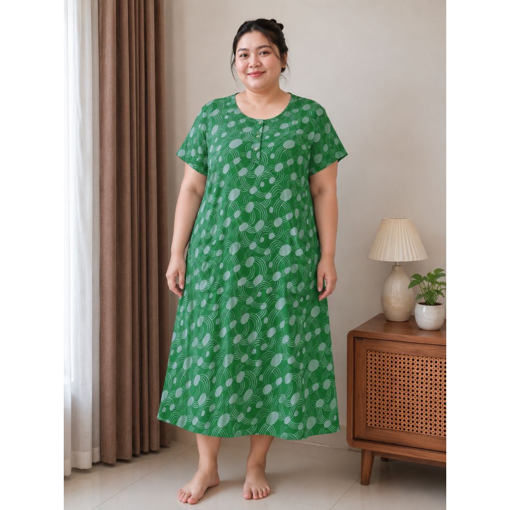 Daster Batik Cap Super Jumbo/Baju Tidur Wanita Jumbo/Daster Jumbo Murah/Daster Ibu Hamil