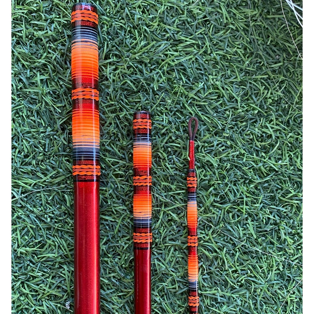 Joran tegek haizen Pitbull bahan super kaku cocok untuk galatama lele sudah custom lilitan
