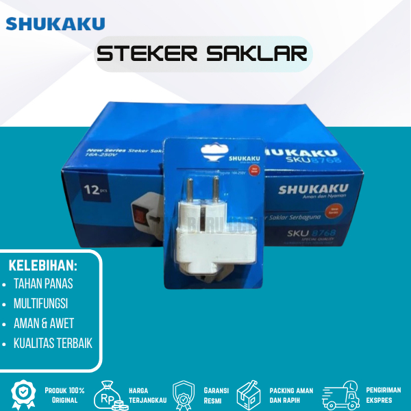STEKER SAKLAR SERBAGUNA 8768 SHUKAKU