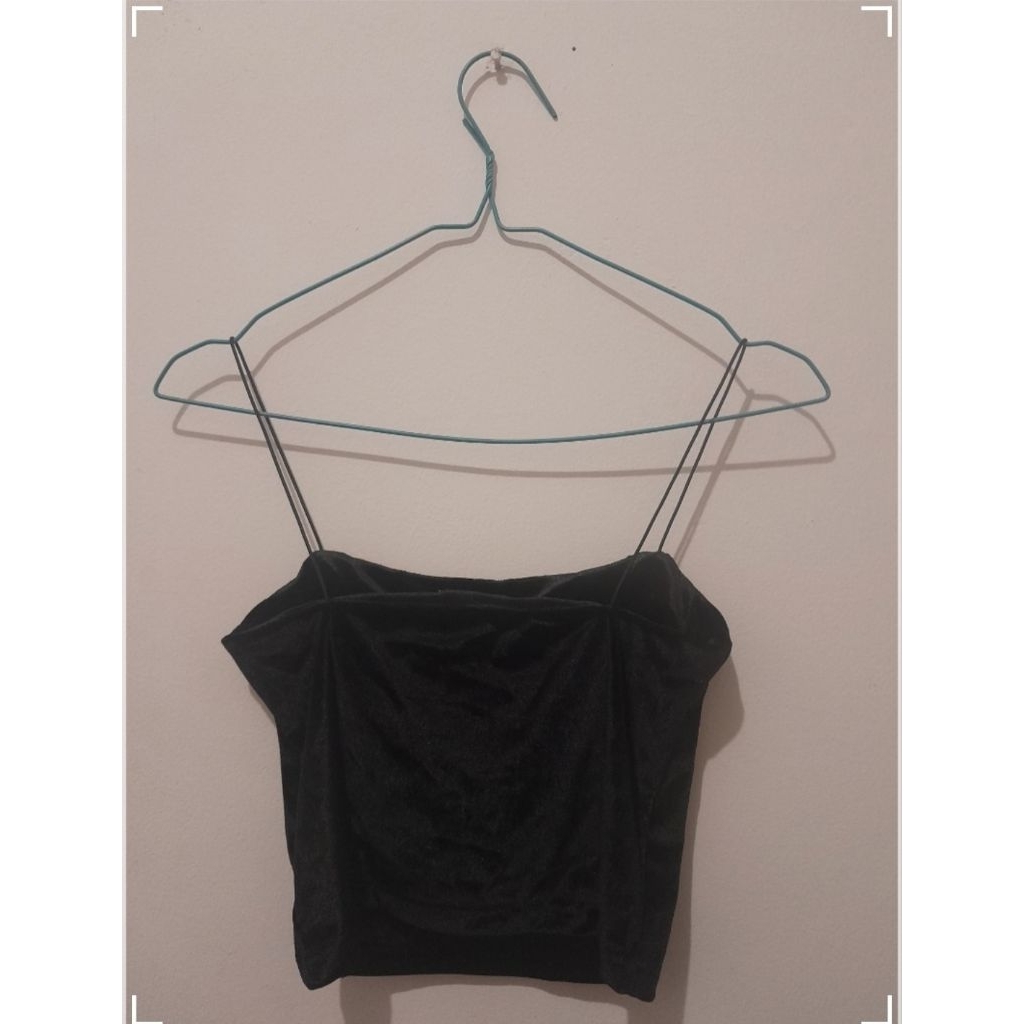 ERATO Moira Tank Top Beludru/ Atasan Wanita Beludru