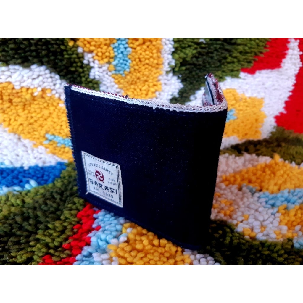 dompet denim selvadge 17oz red weft