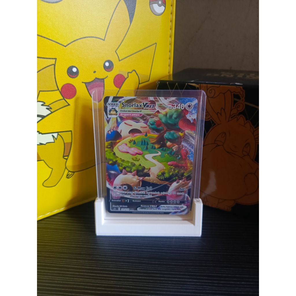 Pokemon TCG Indonesia Snorlax Vmax 120/153