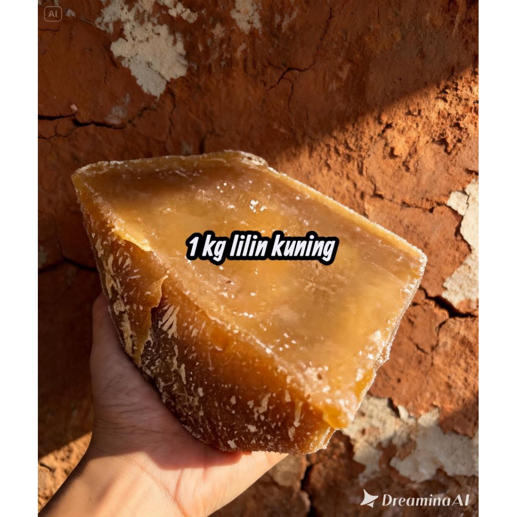 Malam Kuning Batik 1Kg Asli Berkualitas Lilin Batik Untuk Tulis dan Cap Mudah Retak Untuk Kerajinan