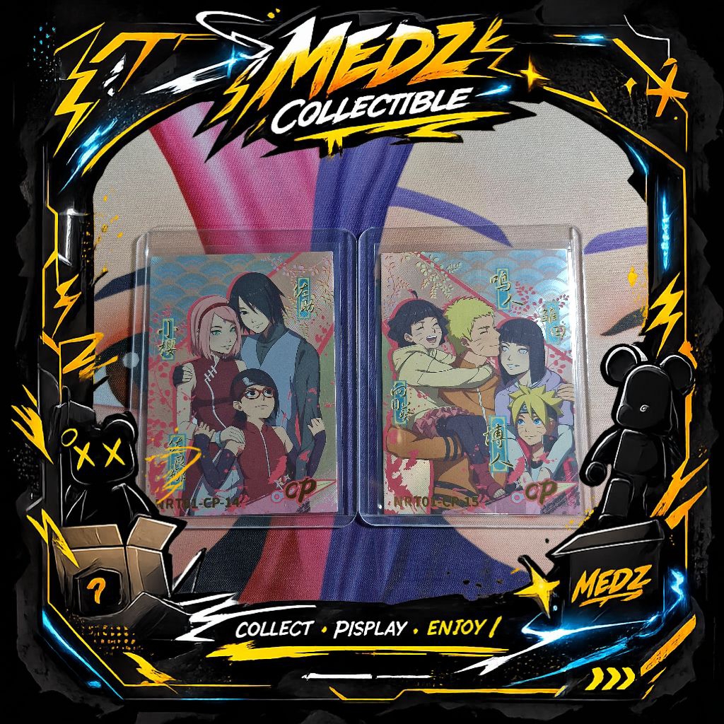 KARTU CCG | Naruto & Sasuke Family Potrait
