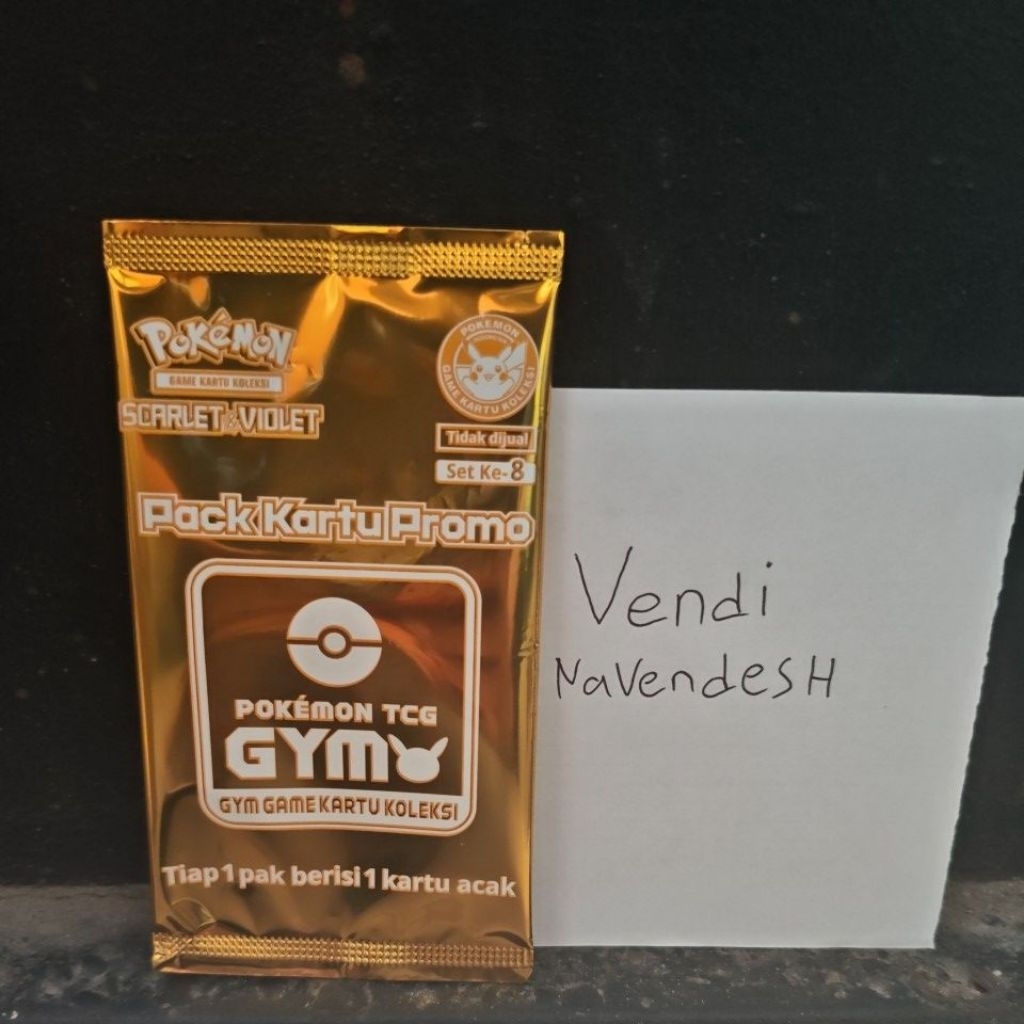 Promo GYM set-8/kartu promo pokemon