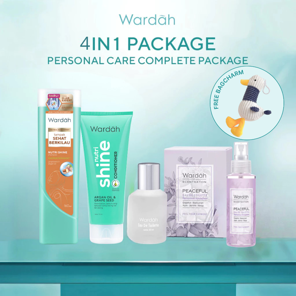[FREE Gantungan Bebek] Shampoo, Conditioner, Body Mist & Eau de Toilette FREE Gantungan Bebek| Paket