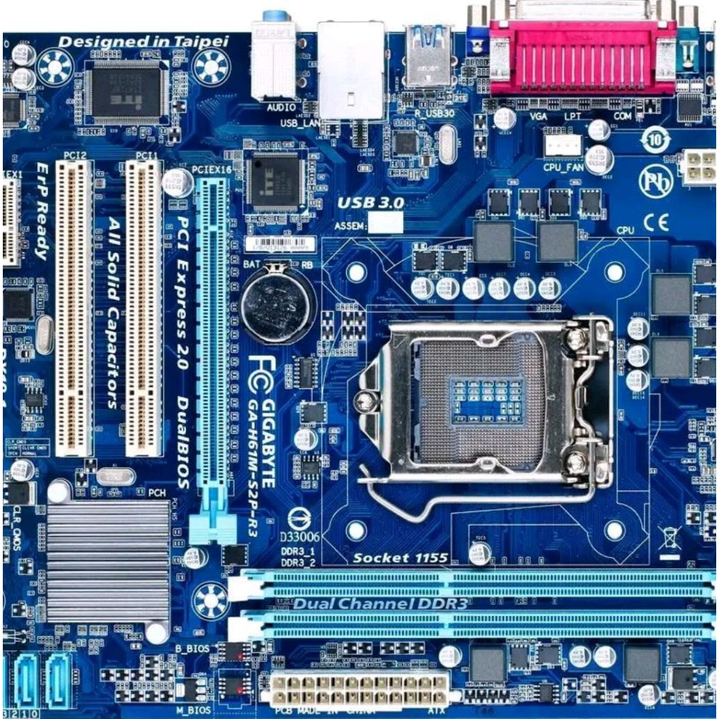 Motherboard H61 Gigabyte GA-H61M-S2P-R3
