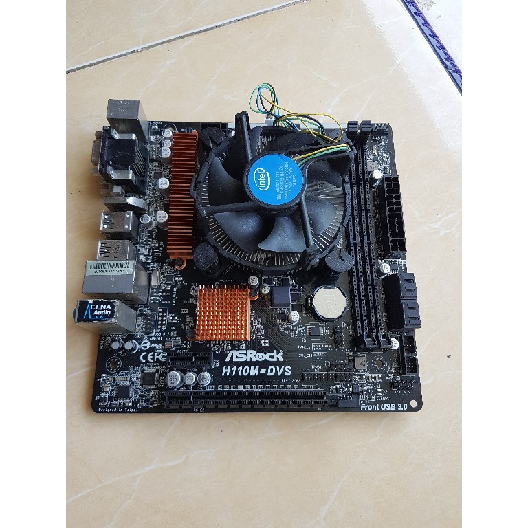 Sepaket Intel Core i5 6500T | ASRock H110M-DVS lga 1151 gen 6 dan 7