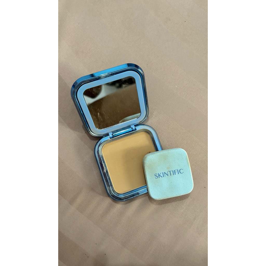 Bedak Padat Skintific Ultra  Cover - Shade Beige