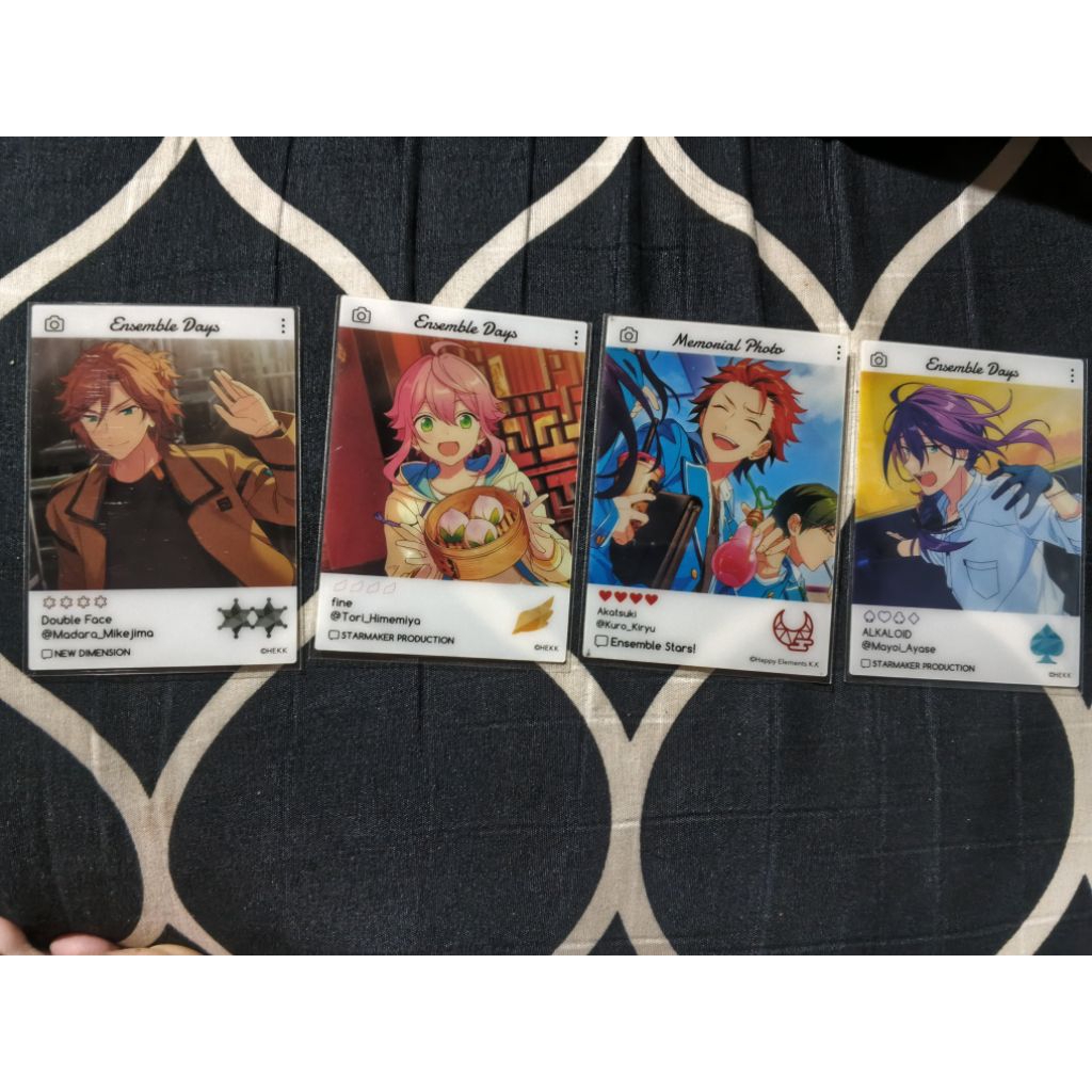 Ensemble Stars - Mikejima Madara, Kiryu Kuro, Himemiya Tori, Ayase Mayoi