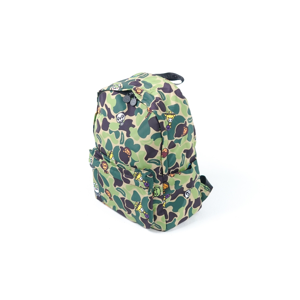 Tas BAPE X BABY MILO ABC CAMO GREEN BACKPACK 100% ORIGINAL