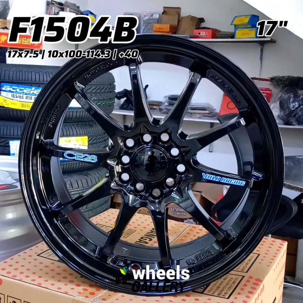Velg Mobil Only JF Luxury F1504B 17" 5x100 / 5x114.3 By JF Luxury.