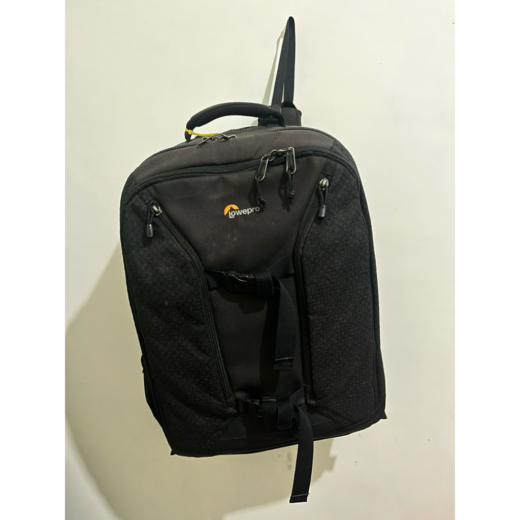 Tas Kamera Lowepro Original Second Backpack DSLR Mirrorless Camera Bag Full Divider Mulus