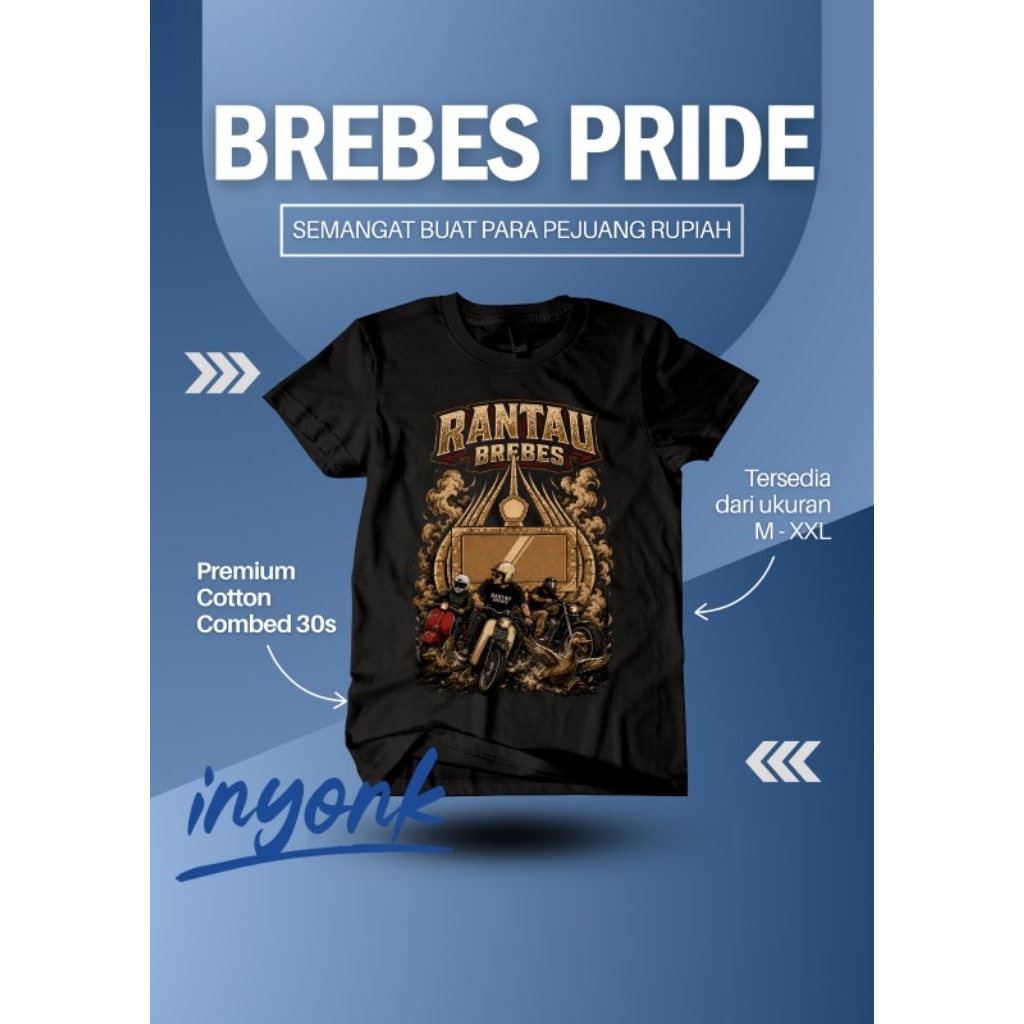 Kaos Rantau Brebes Original ll kaos brebes inyonk cloth