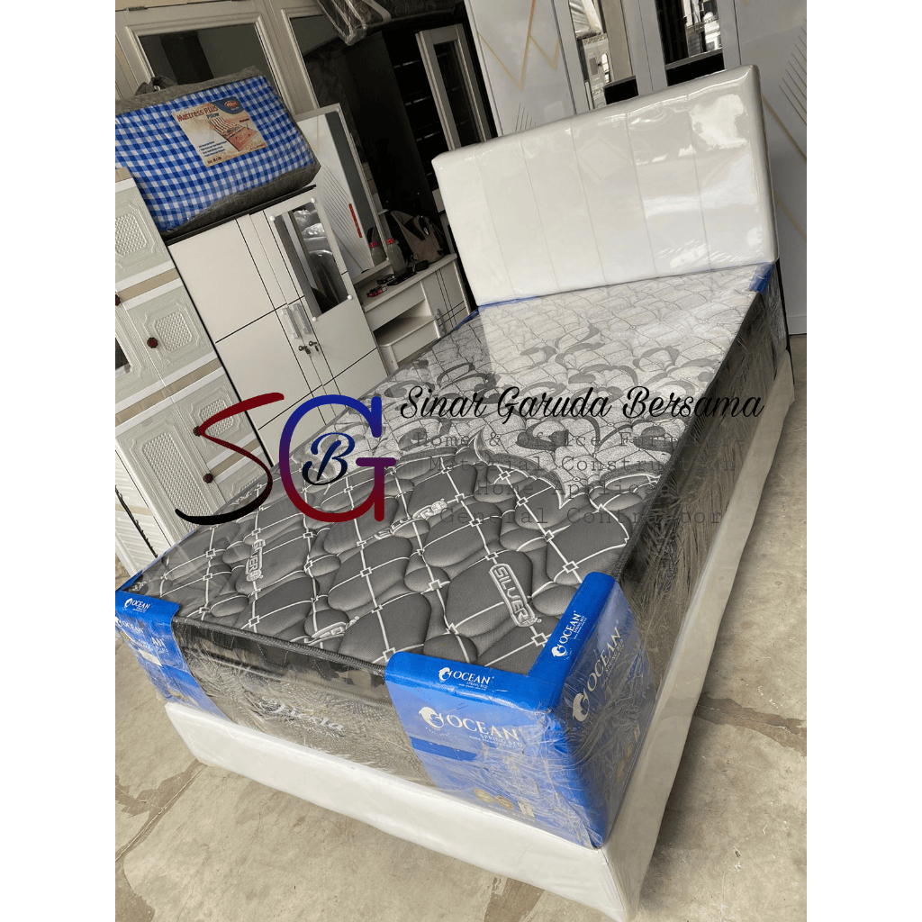 OCEAN KASUR SPRING BED TYPE FIESTA UKURAN LENGKAP ANTI BACTERIAL