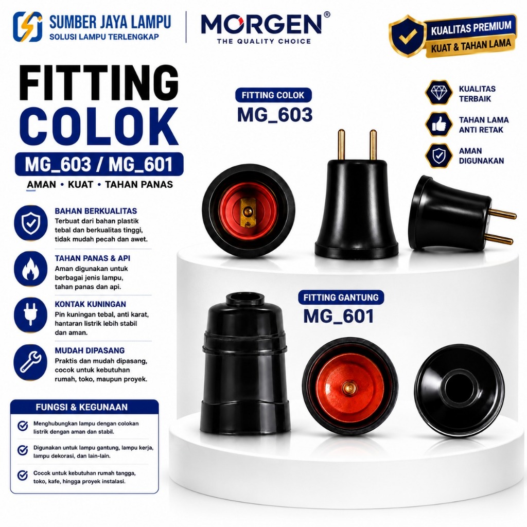 Morgen Fitting Lampu