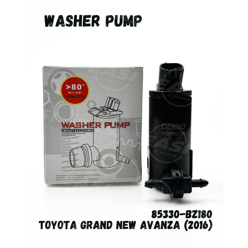 MOTOR WASHER POMPA TABUNG AIR TOYOTA Grand Avanza NEW 2016 BZ180 85330-BZ180