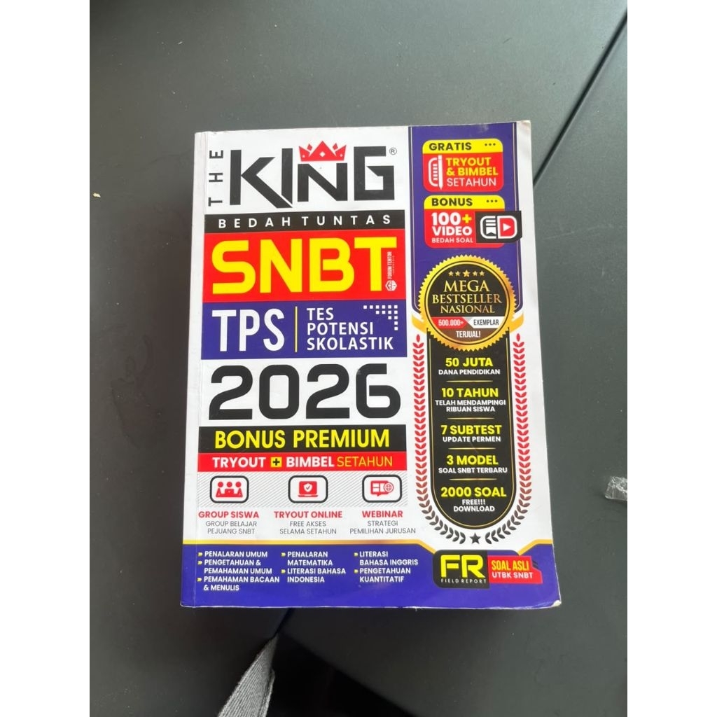 buku the king snbt 2026