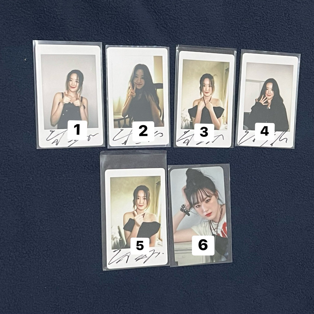 Photocard (PC) Official Yeh Shuhua I-DLE (G)I-DLE GIDLE IDLE POCA