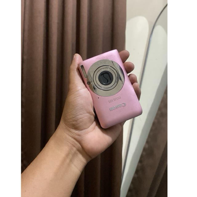 Digicam canon Ixus 105 is pink
