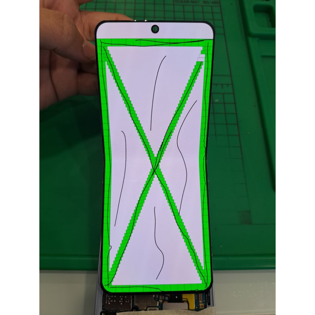 Lcd original samsung z flip 6 normal