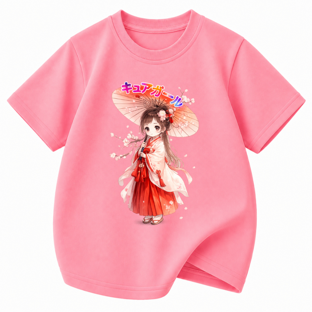 Kaos Anak shanghai Usia 2-16Tahun Kaos Anak Perempuan