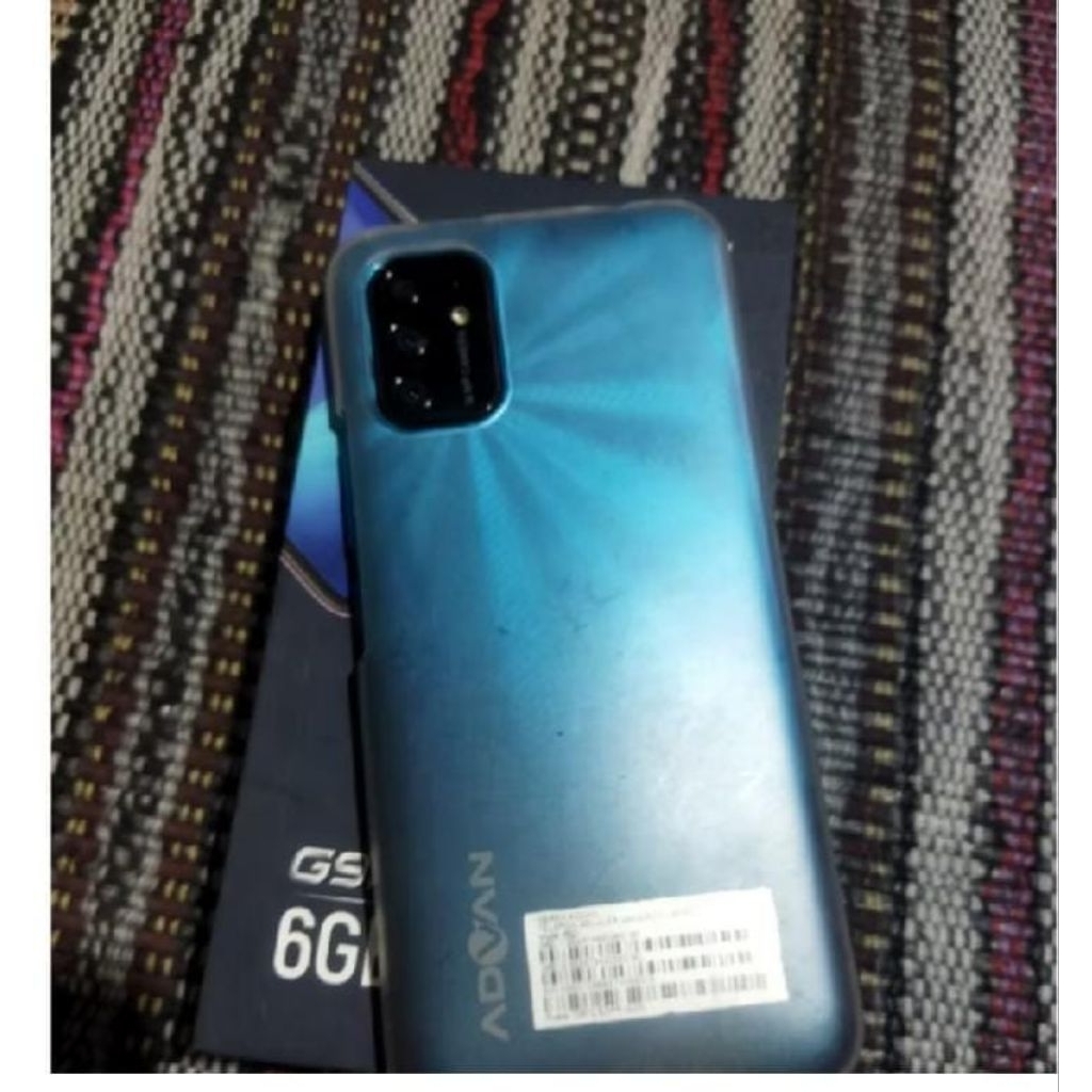 lcd + frame + backdoor advan g9 pro ori copotan