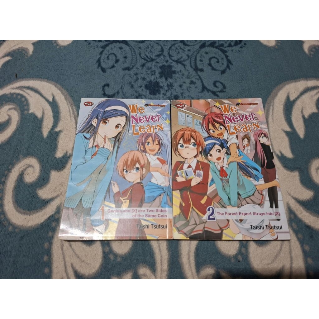 Komik We Never learn set vol 1-2