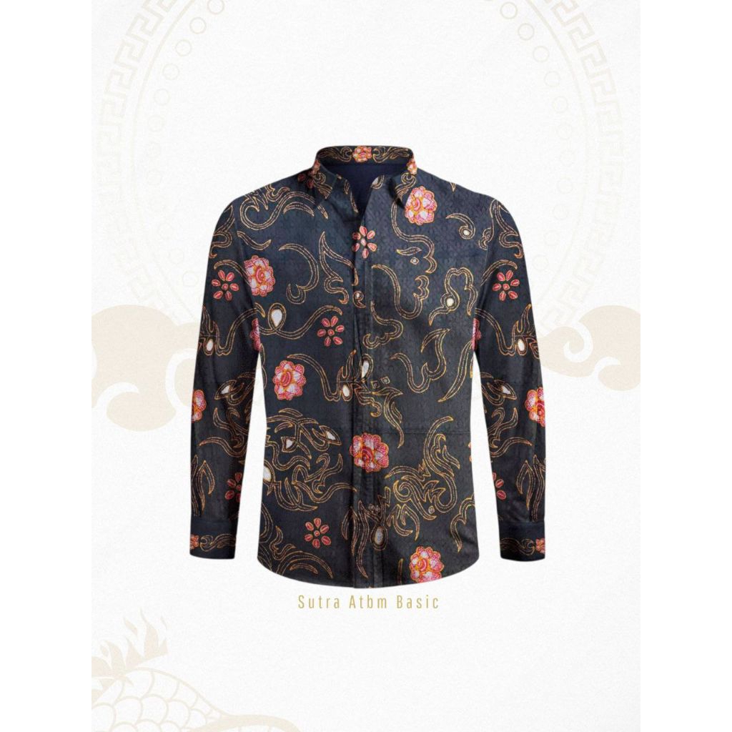 Bahan Batik Tulis Sutra Atbm Baron Ekslusif – Batik tulis Formal Premium