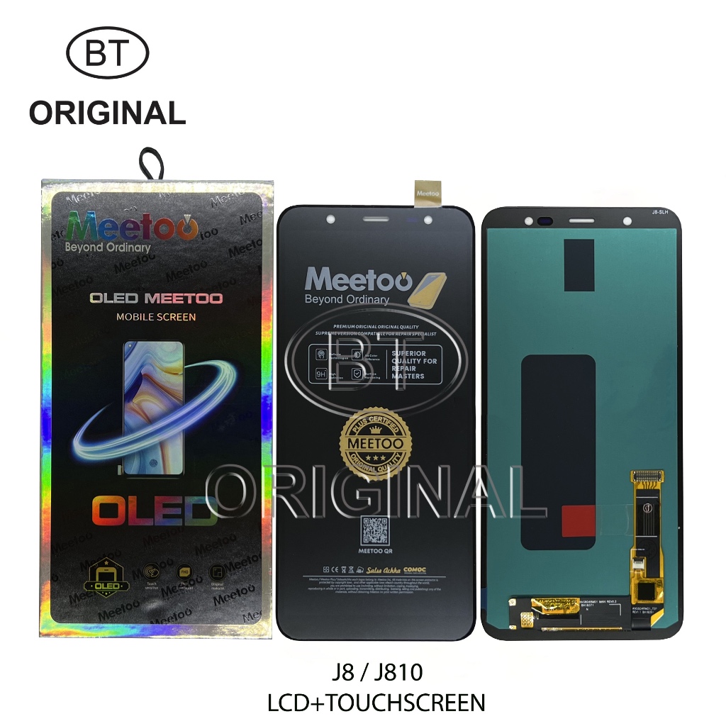LCD COMPATIBLE FOR SAMSUNG J8 ORI OLED - J810 - MEETOO