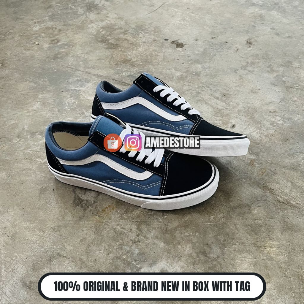 Vans Old Skool Navy Resmi