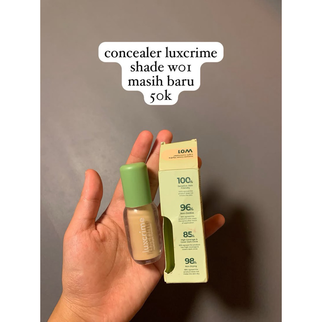 preloved concealer luxcrime