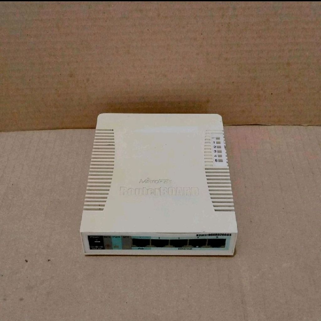 MIKROTIK RB260GS / RB260 GS / RB 260 GS  GIGABIT SWITCH MANAGEABLE SFP