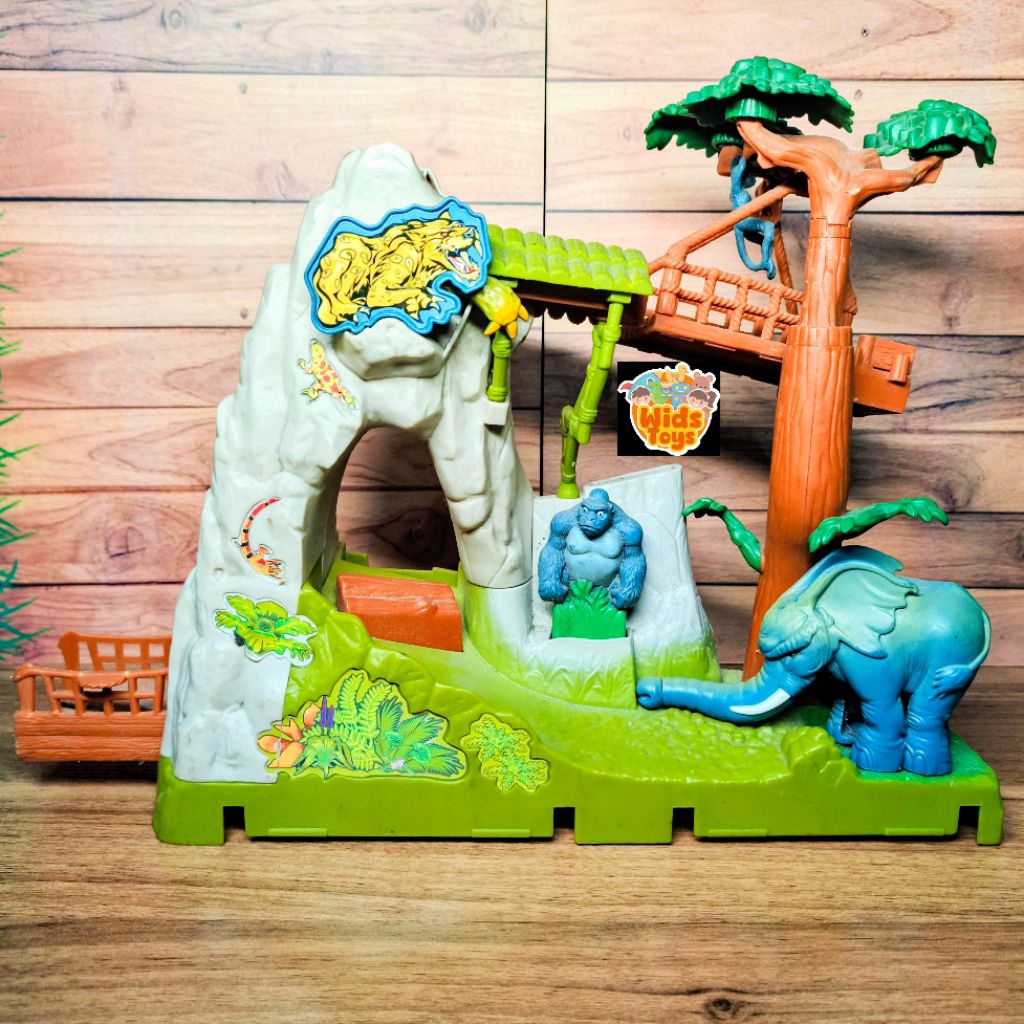 Diorama Hutan Pohon Matchbox