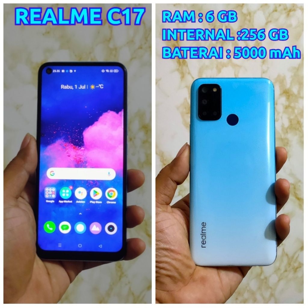 realme c17 ram 6/256