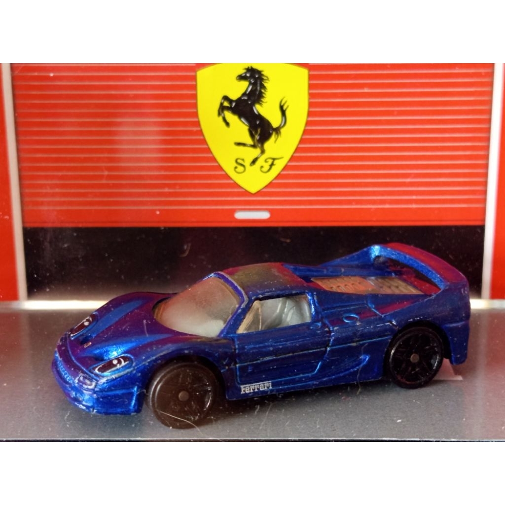 Hotwheels Ferrari F50 Blue Vintage