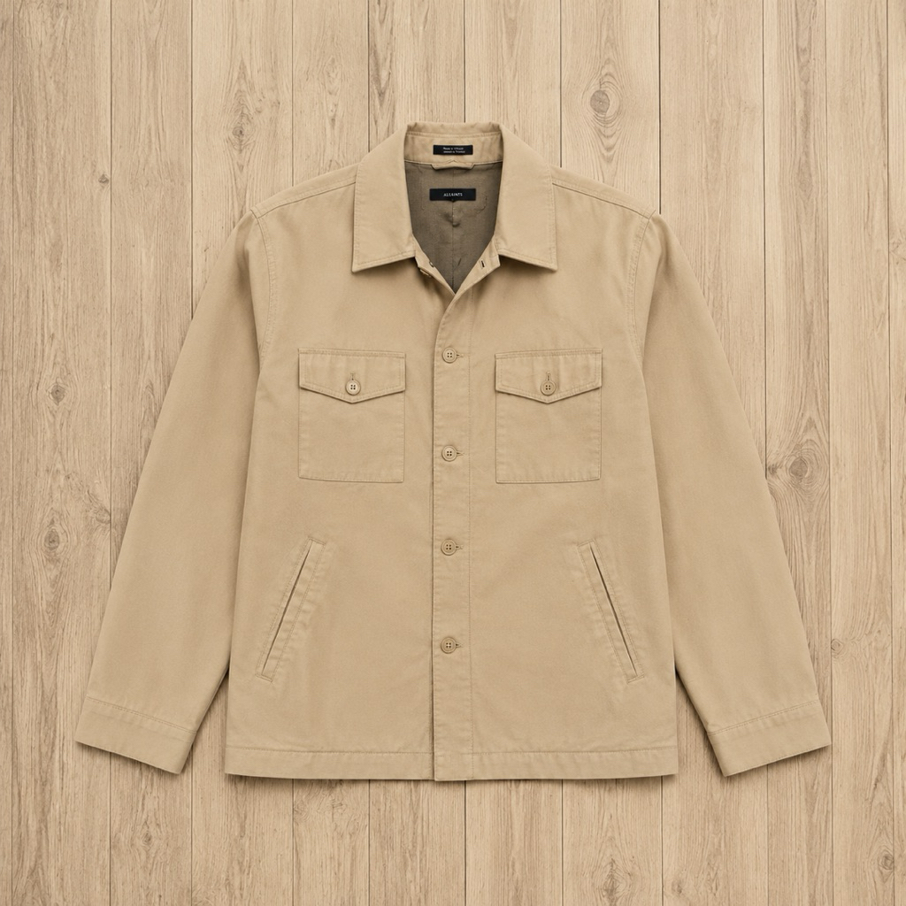 Alfani Kemeja outter Suede Brown Original