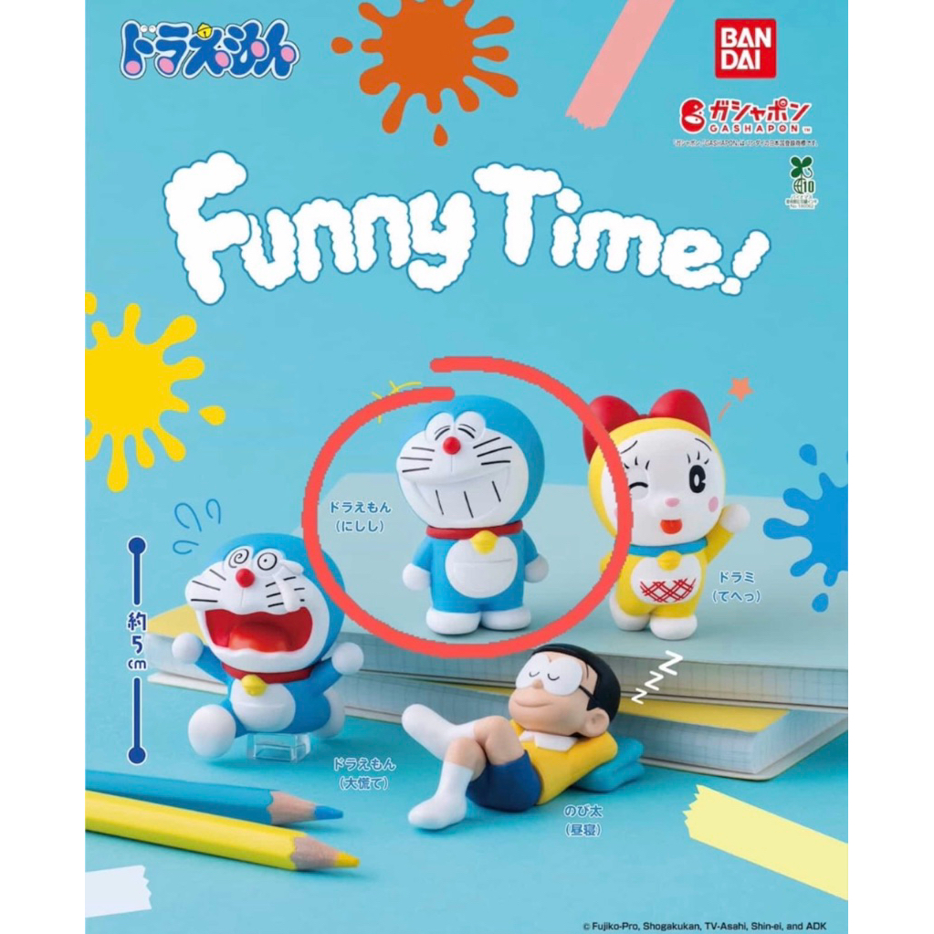 Gashapon DORAEMON FUNNY TIME - Doraemon Only