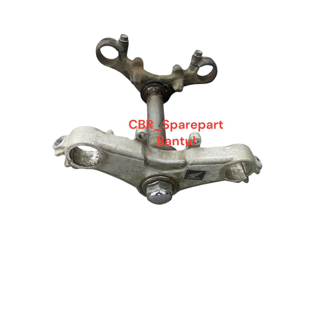 original triple clamp honda cbr 150r old thailand segitiga atas bawah segitiga shock depan cbr 150 o