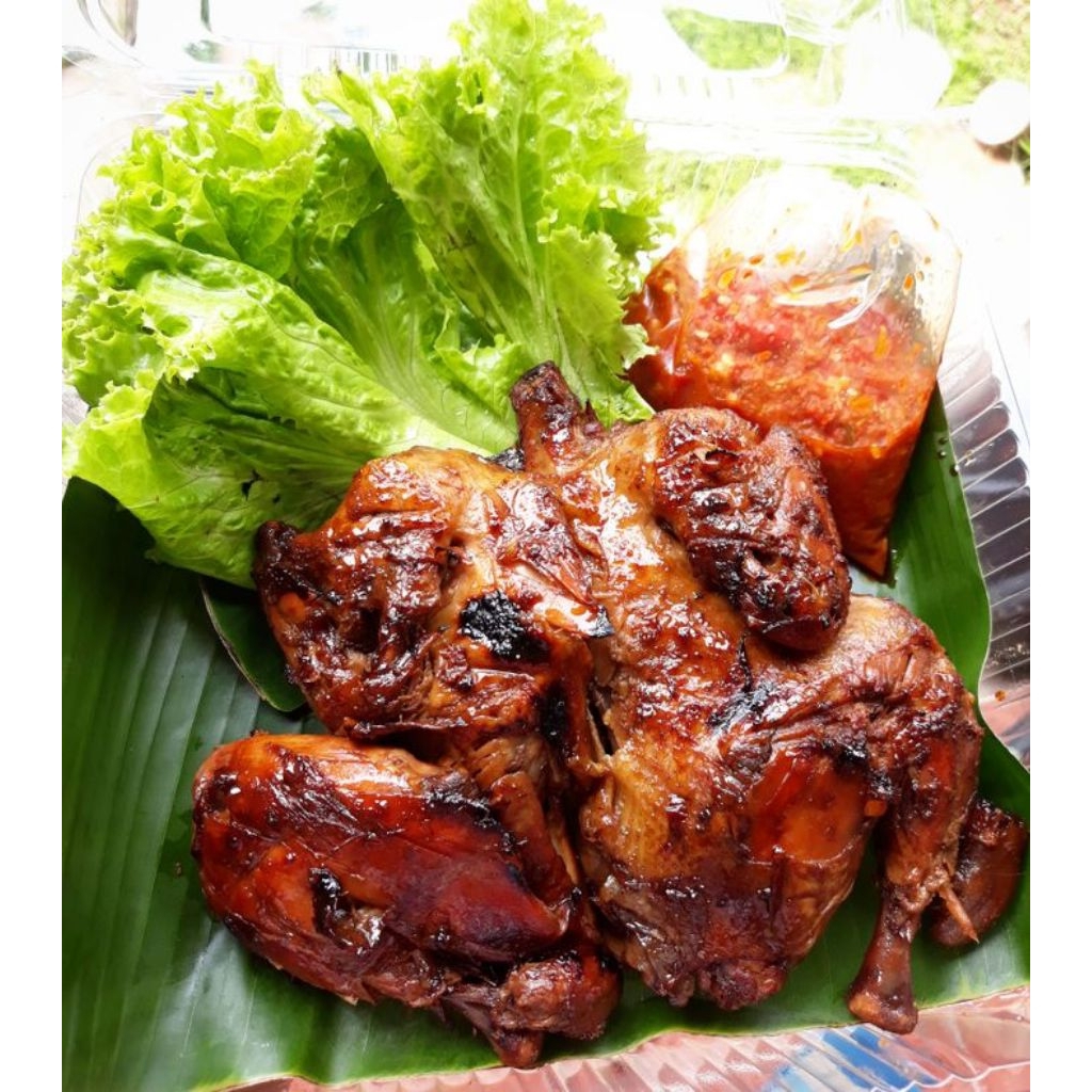 Ayam bakar taliwang utuh