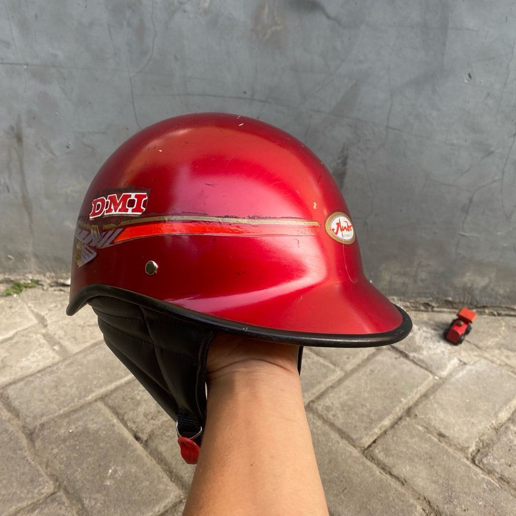 helm cebok cetok jumbo helmet duluxe helm cebok lawas
