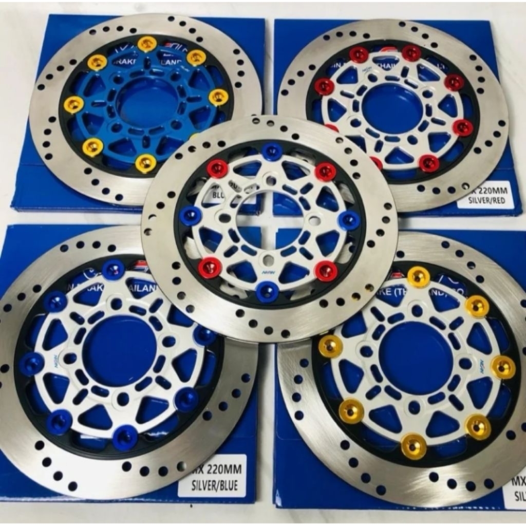 Piringan Cakram Depan NISSIN Ori Lebar 220MM KTC Beat Vario Scoopy Mio Soul Jupiter Fizr Xeon dll