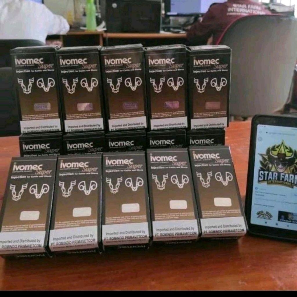 Ivomec Super 50ml Obat Hewan Injeksi Basmi Kutu Dan Cacing