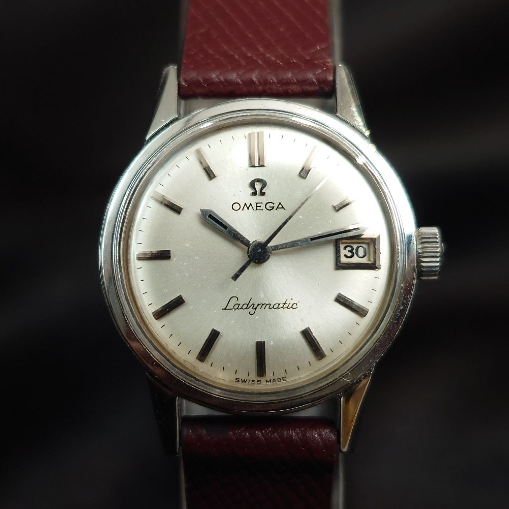 Omega Seamaster Ladymatic Vintage Original, Jam Tangan Classic Wanita