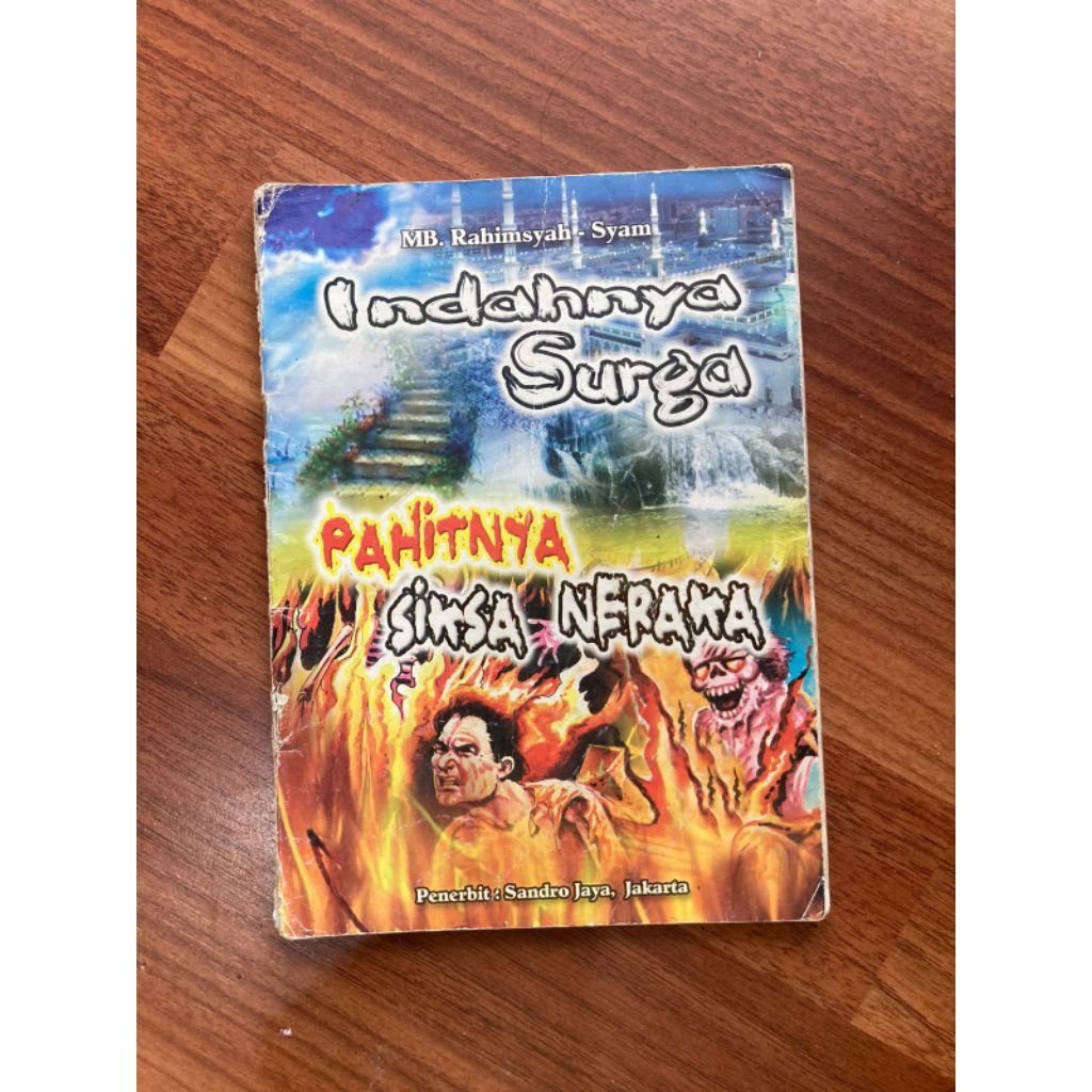 Komik bacaan indahnya surga pahitnya siksa neraka oleh MB Rahimsyah -syam