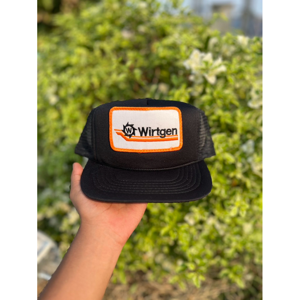 TOPI VINTAGE TRUCKER HAT PATCH WIRTGEN