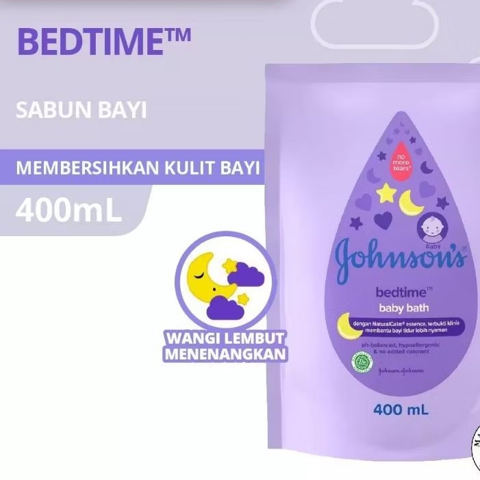 Jonhson Bedtime Sabun Bayi Cair 400ml - Sabun Cair Bayi