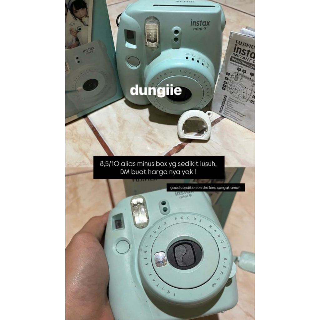 KAMERA POLAROID INSTAX MINI 8/9